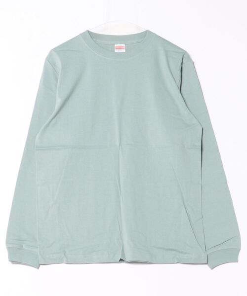CERCA(チェルカ)の「United Athle/5.6オンス ロングスリーブリブ 無地 Tシャツ(Tシャツ/カットソー・メンズ・エンジ/ネイビー/グレー/ライム/グリーン/サファリグリーン/バイオレット/キャメル/ナチュラル/サンドベージュ/ライトオリーブ/グレイッシュブルー/スミクロ/バーガンディー/ホワイト/エメラルドブルー/アッシュグレー/ブラック/ダークブラウン/ロイヤルブルー/ライトピンク・SMALL/X-LARGE/MEDIUM/LARGE)」の13枚目の写真