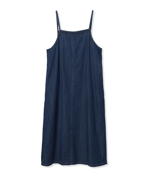 Petit Honfleur（プチオンフルール）の「デニムキャミソールワンピース（ワンピース・レディース・ブルー/ネイビー・11号/9号）」の3枚目の写真