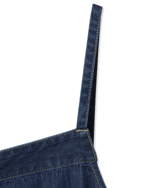 Petit Honfleur（プチオンフルール）の「デニムキャミソールワンピース（ワンピース・レディース・ブルー/ネイビー・11号/9号）」の6枚目の写真