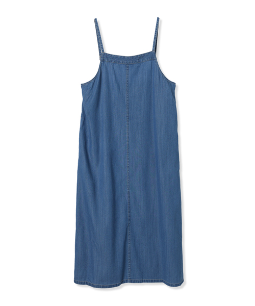 Petit Honfleur（プチオンフルール）の「デニムキャミソールワンピース（ワンピース・レディース・ブルー/ネイビー・11号/9号）」の17枚目の写真