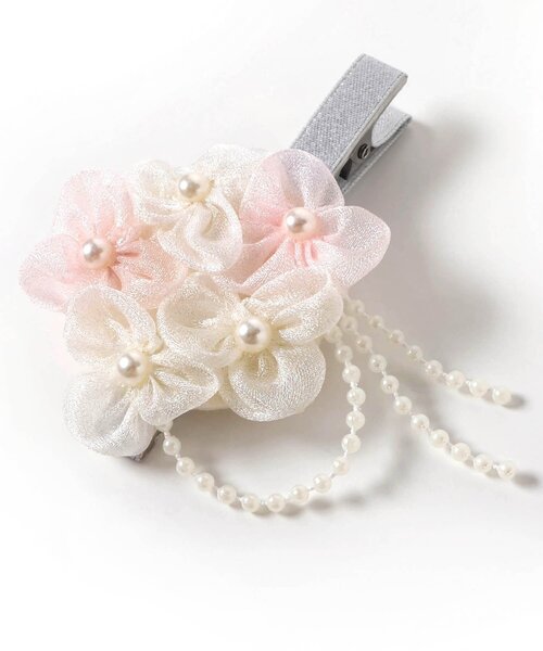 専用541*紫陽花のヘアクリップ(ピンク) 【公式通販】