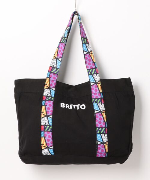 TONE SELECT WEAR(トーンセレクトウェア)の「【BRITTO】 キャンバス トート(トートバッグ・メンズ・ベージュ系その他2/ブラック系その他2/ベージュ系その他/ブラック系その他・FREE)」の2枚目の写真