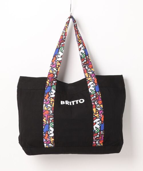 TONE SELECT WEAR(トーンセレクトウェア)の「【BRITTO】 キャンバス トート(トートバッグ・メンズ・ベージュ系その他2/ブラック系その他2/ベージュ系その他/ブラック系その他・FREE)」の3枚目の写真