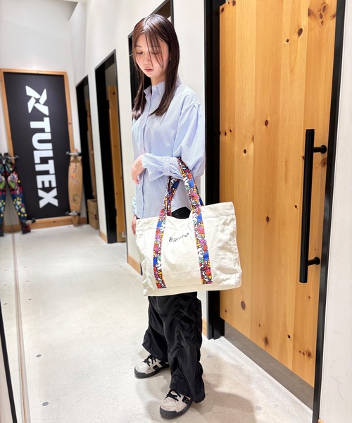 TONE SELECT WEAR(トーンセレクトウェア)の「【BRITTO】 キャンバス トート(トートバッグ・メンズ・ベージュ系その他2/ブラック系その他2/ベージュ系その他/ブラック系その他・FREE)」の6枚目の写真