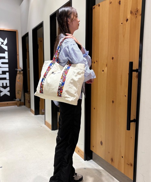 TONE SELECT WEAR(トーンセレクトウェア)の「【BRITTO】 キャンバス トート(トートバッグ・メンズ・ベージュ系その他2/ブラック系その他2/ベージュ系その他/ブラック系その他・FREE)」の10枚目の写真
