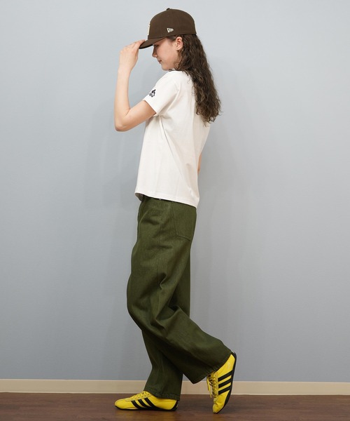 Kappa（カッパ）の「Kappa/カッパ Kappa 半袖Tシャツ ブランドロゴ サガラ刺繍 215937（Tシャツ/カットソー・レディース・ホワイト/ライトブルー/ブラック・L/M）」の7枚目の写真