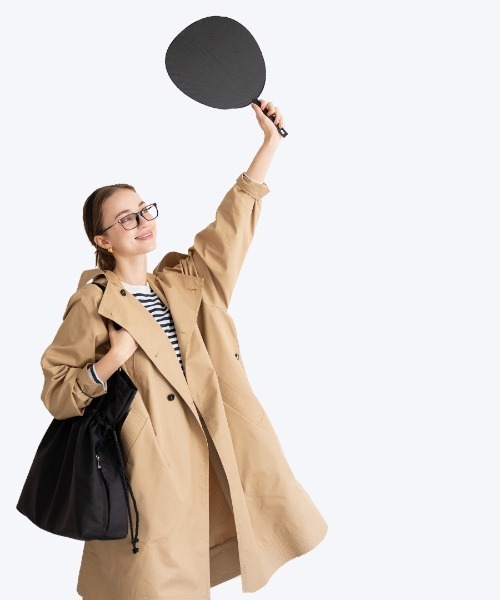 HAYNI(ヘイニ)の「Gosare ゴサレ Lサイズ(トートバッグ・レディース・ブラック・FREE)」の8枚目の写真