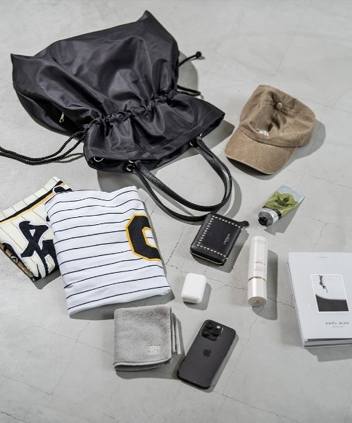 HAYNI(ヘイニ)の「Gosare ゴサレ Lサイズ(トートバッグ・レディース・ブラック・FREE)」の13枚目の写真