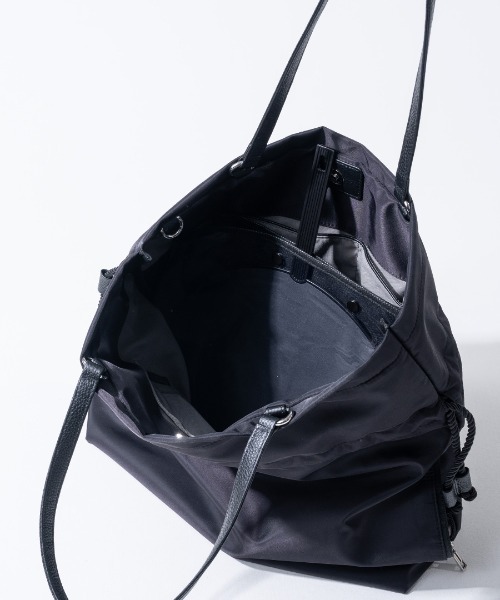 HAYNI(ヘイニ)の「Gosare ゴサレ Lサイズ(トートバッグ・レディース・ブラック・FREE)」の16枚目の写真