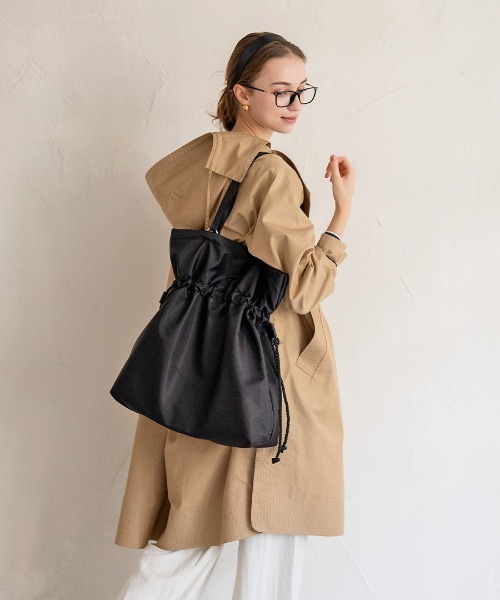 HAYNI(ヘイニ)の「Gosare ゴサレ Lサイズ(トートバッグ・レディース・ブラック・FREE)」の10枚目の写真