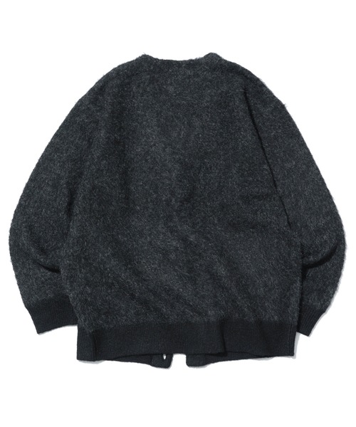 SILAS(サイラス)の「KNIT CARDIGAN(カーディガン/ボレロ・メンズ・チャコール/ネイビー・M/L)」の3枚目の写真