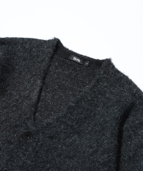 SILAS(サイラス)の「KNIT CARDIGAN(カーディガン/ボレロ・メンズ・チャコール/ネイビー・M/L)」の11枚目の写真