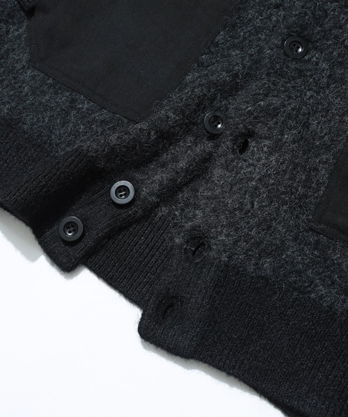 SILAS(サイラス)の「KNIT CARDIGAN(カーディガン/ボレロ・メンズ・チャコール/ネイビー・M/L)」の13枚目の写真