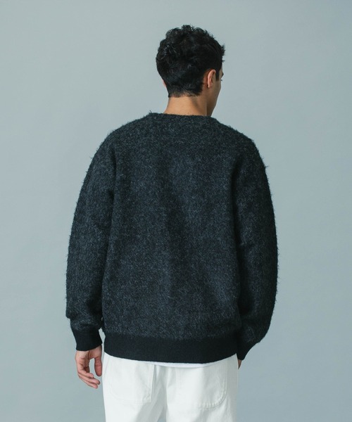 SILAS(サイラス)の「KNIT CARDIGAN(カーディガン/ボレロ・メンズ・チャコール/ネイビー・M/L)」の5枚目の写真