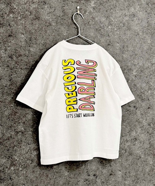 ◆VETEMENTS◆ オーバーサイズ プリントコットンTシャツ セール】綿天竺オーバーサイズ箔プリントTシャツ（Tシャツ
