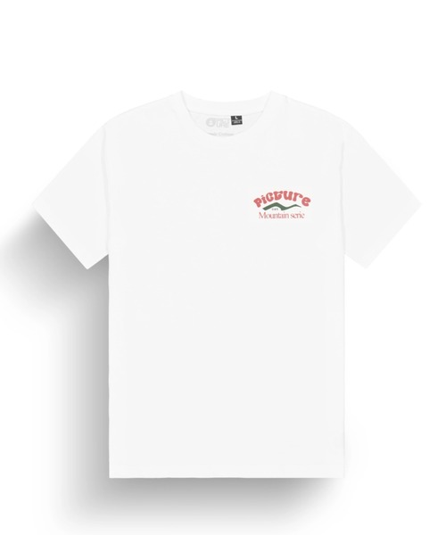 PICTURE ORGANIC CLOTHING(ピクチャーオーガニッククロージング)の「【PICTURE/ピクチャー】D&S BARDENAS TEE バックプリント ワンポイント Tシャツ(Tシャツ/カットソー・メンズ・ホワイト・MEDIUM/LARGE)」の2枚目の写真