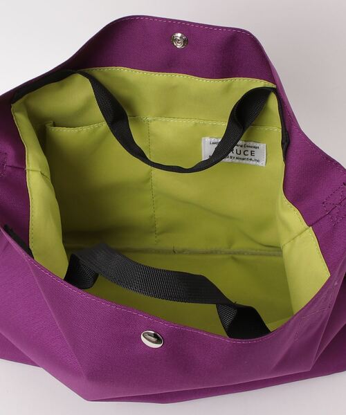 SPRUCE（スプルース）の「EM:A5 撥水 エシム2WAYトート（トートバッグ・レディース・ブラック/グレイッシュベージュ/パープル/オレンジ・FREE）」の14枚目の写真