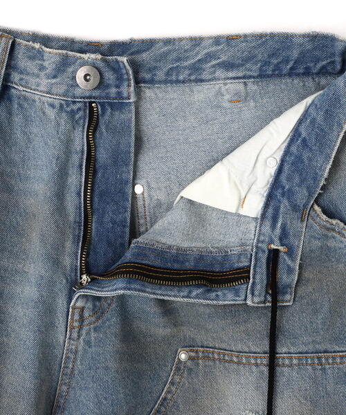 WHITELAND（ホワイトランド）の「WHITELAND/ホワイトランド/DENIM DOUBLE KNEE SHORT PANT（デニムパンツ・メンズ・その他35・F）」の6枚目の写真