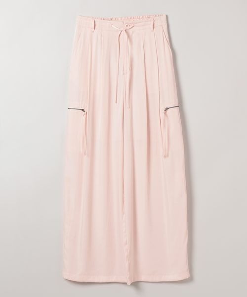 cygne パンツ NEW ITEM ) 496467 #zipポケットサテンパンツ_js ( price ) ¥8,290税込