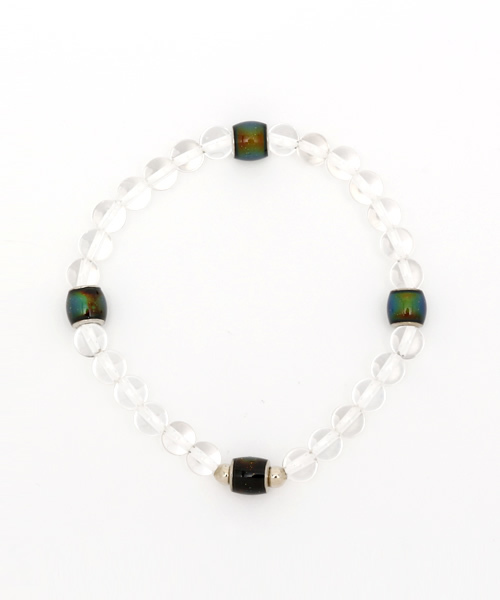 チャイハネ（チャイハネ）の「【チャイハネ】今の気分が分かる オーラブレスレット（ブレスレット・レディース・ターコイズブルー/ブラック系その他/ストーン/ブラウン系その他/ピンク系その他・FREE）」の5枚目の写真