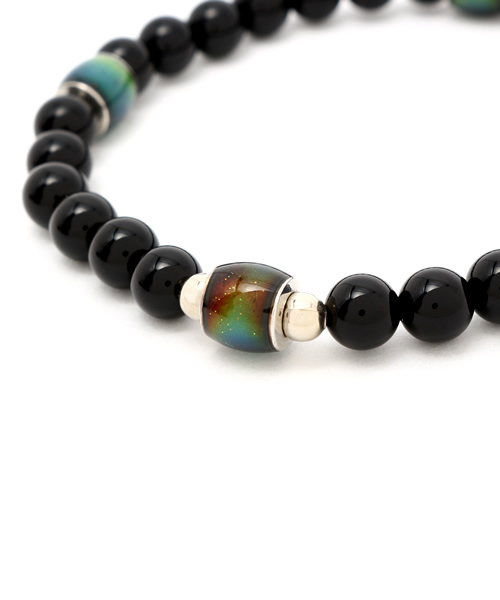 チャイハネ（チャイハネ）の「【チャイハネ】今の気分が分かる オーラブレスレット（ブレスレット・レディース・ターコイズブルー/ブラック系その他/ストーン/ブラウン系その他/ピンク系その他・FREE）」の9枚目の写真