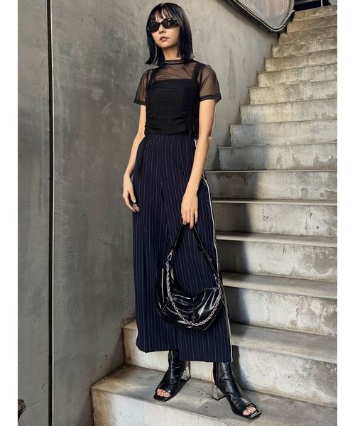 MURUA(ムルーア)の「オーバルサングラス(サングラス・レディース・ブラウン/ブラック・FREE)」の6枚目の写真