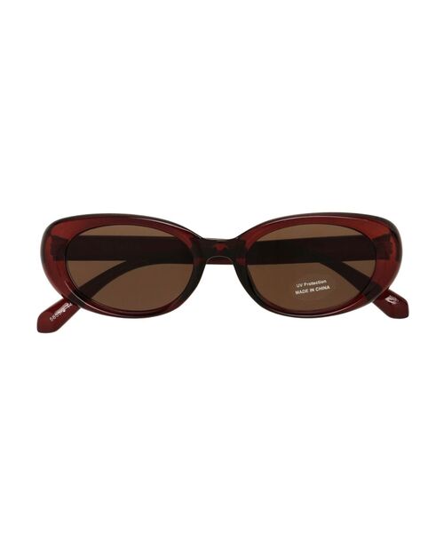 MURUA(ムルーア)の「オーバルサングラス(サングラス・レディース・ブラウン/ブラック・FREE)」の11枚目の写真