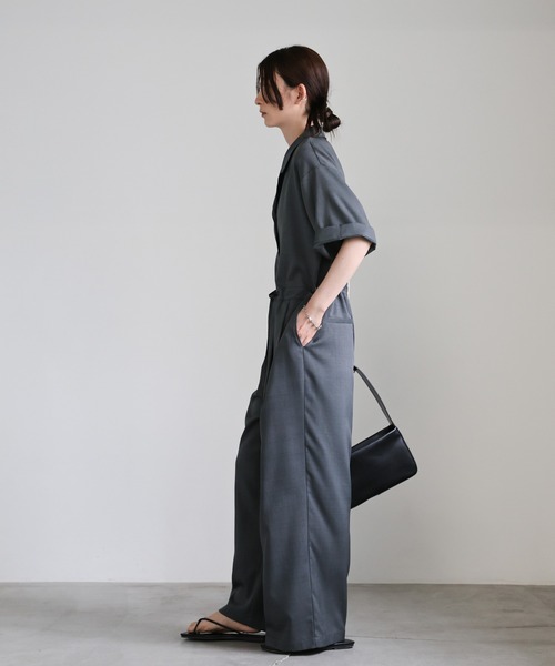 オープンカラーオールインワン（つなぎ/オールインワン）｜select MOCA