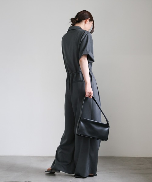 オープンカラーオールインワン（つなぎ/オールインワン）｜select MOCA