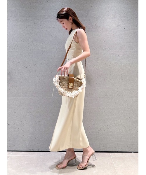 セール】SustainableベルティッドIラインワンピース（ワンピース