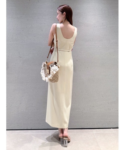 セール】SustainableベルティッドIラインワンピース（ワンピース