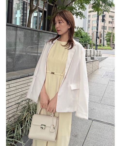 セール】SustainableベルティッドIラインワンピース（ワンピース