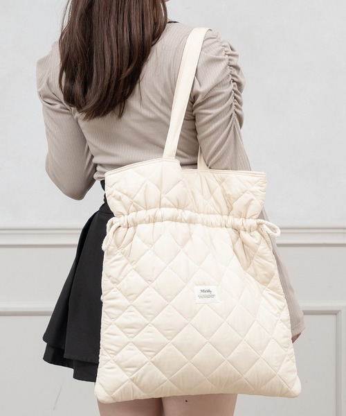 推し活【オシイロ】ナイロンキルティングトートバッグ（トートバッグ