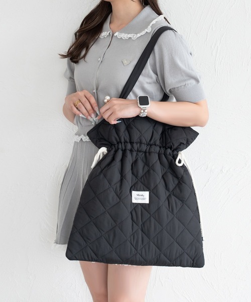 推し活【オシイロ】ナイロンキルティングトートバッグ（トートバッグ