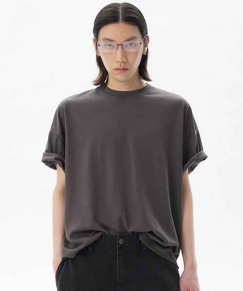 メジャー オーバーサイズ シンプル無地 Tシャツ DT4335【MASONPRINCE