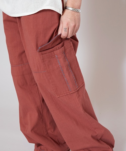 チャイハネ（チャイハネ）の「【チャイハネ】ラジスMEN'Sパンツ（カーゴパンツ・メンズ・ブラック/ブラウン/ホワイト・FREE）」の18枚目の写真