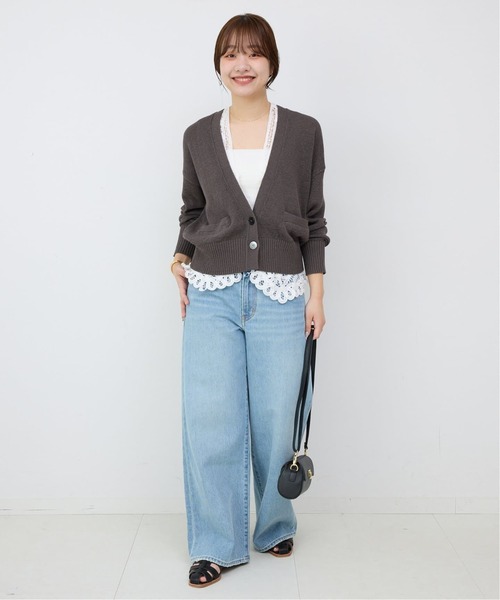 SLOBE IENA(スローブイエナ)の「《WEB限定/追加》SLOBE レザーグルカサンダル(サンダル・レディース・ブラック/ベージュ・23cm/23.5cm/24cm/24.5cm)」の6枚目の写真