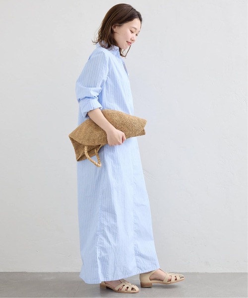 SLOBE IENA(スローブイエナ)の「《WEB限定/追加》SLOBE レザーグルカサンダル(サンダル・レディース・ブラック/ベージュ・23cm/23.5cm/24cm/24.5cm)」の19枚目の写真