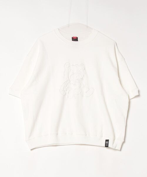 DOUBLE STANDARD CLOTHING(ダブルスタンダードクロージング)の「ベアプリント裏毛ニット(ニット/セーター・レディース・グレー/オフホワイト・FREE)」の17枚目の写真