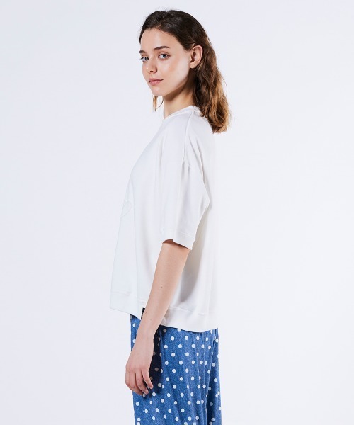 DOUBLE STANDARD CLOTHING(ダブルスタンダードクロージング)の「ベアプリント裏毛ニット(ニット/セーター・レディース・グレー/オフホワイト・FREE)」の5枚目の写真