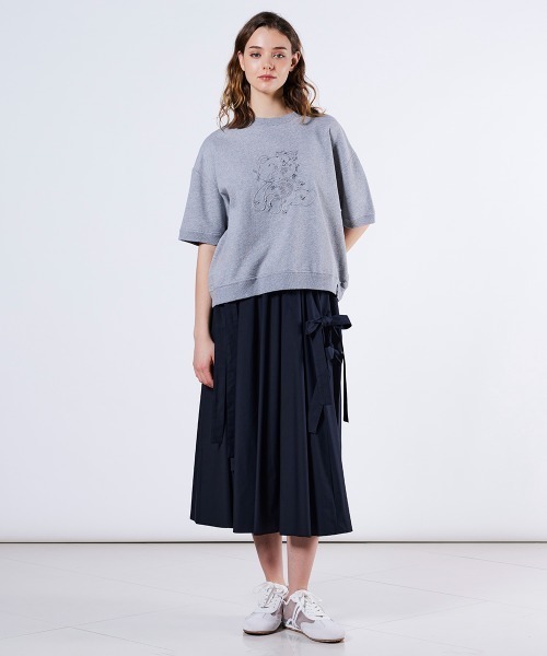 DOUBLE STANDARD CLOTHING(ダブルスタンダードクロージング)の「ベアプリント裏毛ニット(ニット/セーター・レディース・グレー/オフホワイト・FREE)」の15枚目の写真