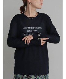 FIL DE FER フィルデフェール 裏毛スウェット＋ネオンカットソーセット FIL DE FER フィルデフェール 裏毛スウェット＋ネオンカットソー