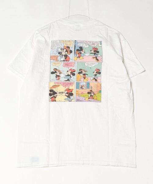 tシャツ MICKEY AND FRIENDS/COMIC PRINT S/S TEE レディース MICKEY AND FRIENDS/COMIC PRINT S/S TEE（Tシャツ/カットソー