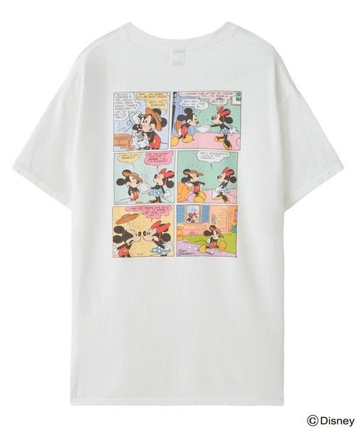 tシャツ MICKEY AND FRIENDS/COMIC PRINT S/S TEE レディース MICKEY AND FRIENDS/COMIC PRINT S/S TEE（Tシャツ/カットソー