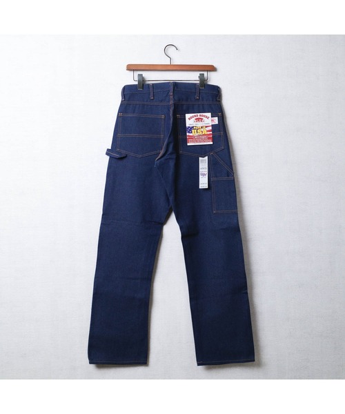 ROUND HOUSE(ラウンドハウス)の「【T12】【ROUND HOUSE】MADE IN USA 5POCKET CARPENTER DUNGAREE JEANS(デニムパンツ・メンズ・ワンウォッシュ・32inch/34inch/30 inch)」の2枚目の写真