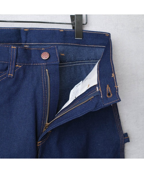 ROUND HOUSE(ラウンドハウス)の「【T12】【ROUND HOUSE】MADE IN USA 5POCKET CARPENTER DUNGAREE JEANS(デニムパンツ・メンズ・ワンウォッシュ・32inch/34inch/30 inch)」の10枚目の写真