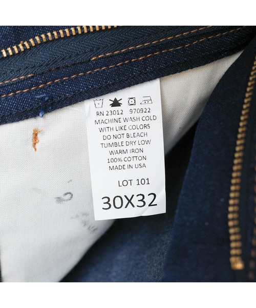 ROUND HOUSE(ラウンドハウス)の「【T12】【ROUND HOUSE】MADE IN USA 5POCKET CARPENTER DUNGAREE JEANS(デニムパンツ・メンズ・ワンウォッシュ・32inch/34inch/30 inch)」の9枚目の写真