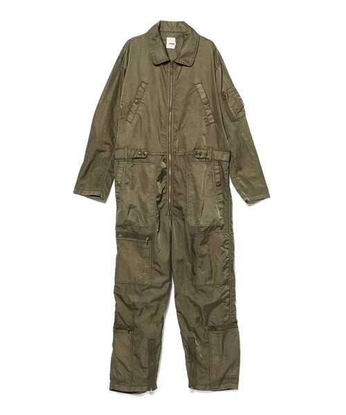 BEAMS PLUS(ビームスプラス)の「【別注】dip / Jump Suit(つなぎ/オールインワン・メンズ・オリーブ/ネイビー/オレンジ・M/L/XL)」の1枚目の写真