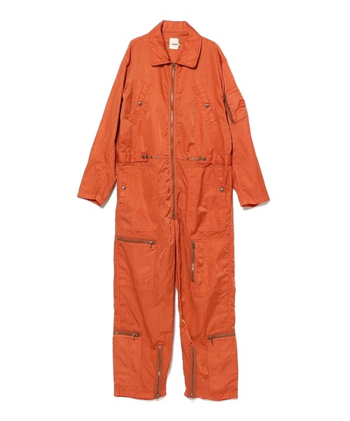 BEAMS PLUS(ビームスプラス)の「【別注】dip / Jump Suit(つなぎ/オールインワン・メンズ・オリーブ/ネイビー/オレンジ・M/L/XL)」の3枚目の写真