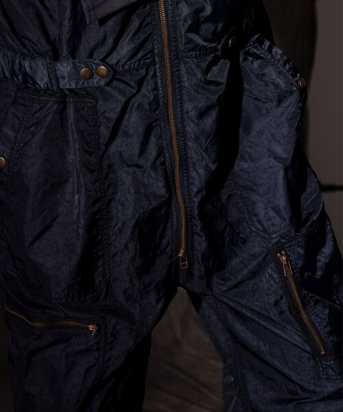 BEAMS PLUS(ビームスプラス)の「【別注】dip / Jump Suit(つなぎ/オールインワン・メンズ・オリーブ/ネイビー/オレンジ・M/L/XL)」の17枚目の写真